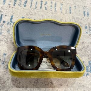 Gucci Women’s Tortoiseshell Oversized Square Sunglasses - Brown